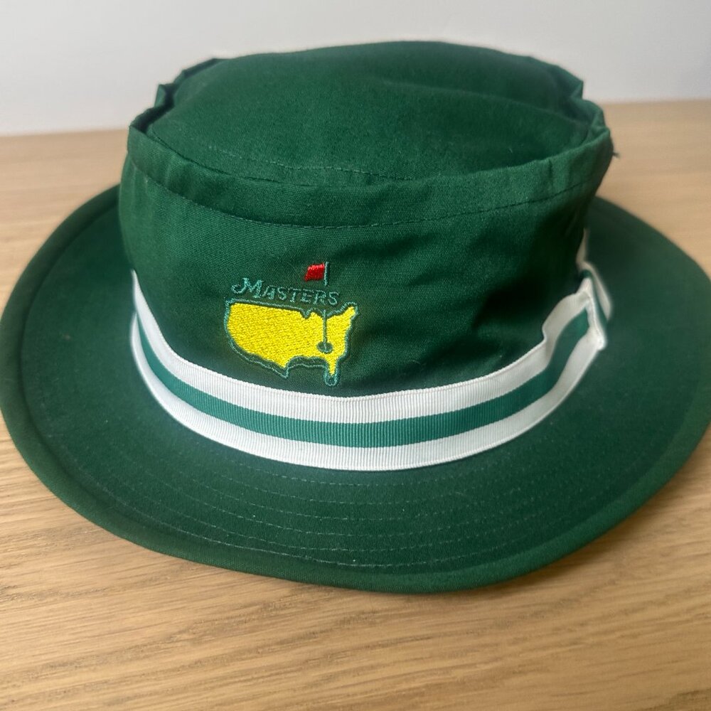 American Needle “Masters Green”& White Masters Bucket Hat / Cap